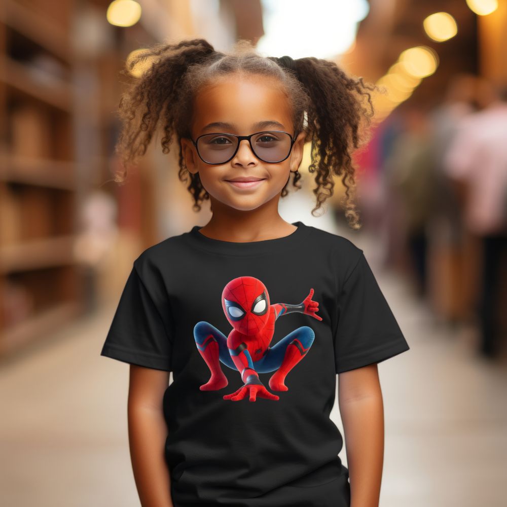 Camiseta Infanto Juvenil Personagens Infantil Camisa Homem Aranha