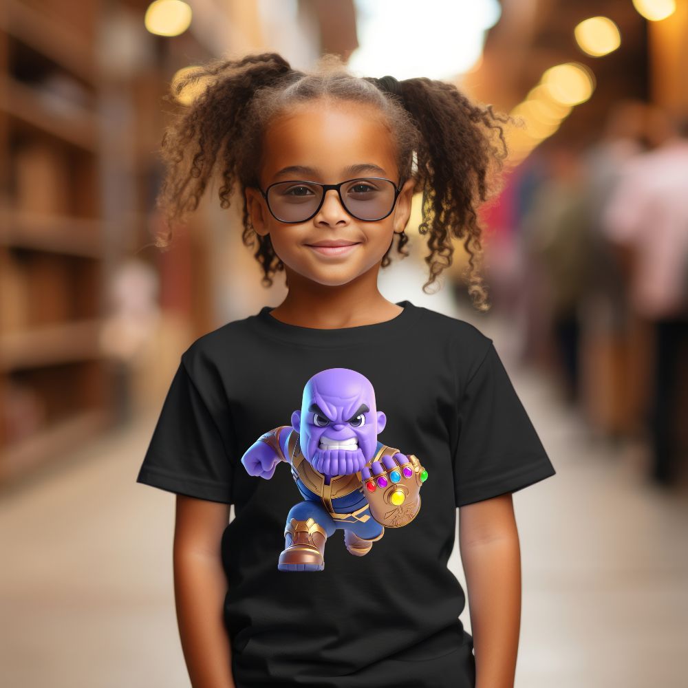 Camiseta Infanto Juvenil Personagens Thanos- 01