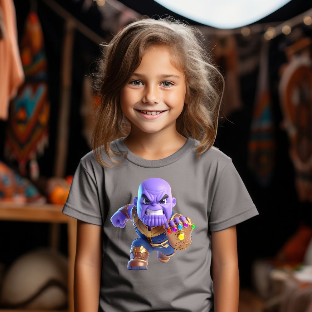 Camiseta Infanto Juvenil Personagens Thanos- 01