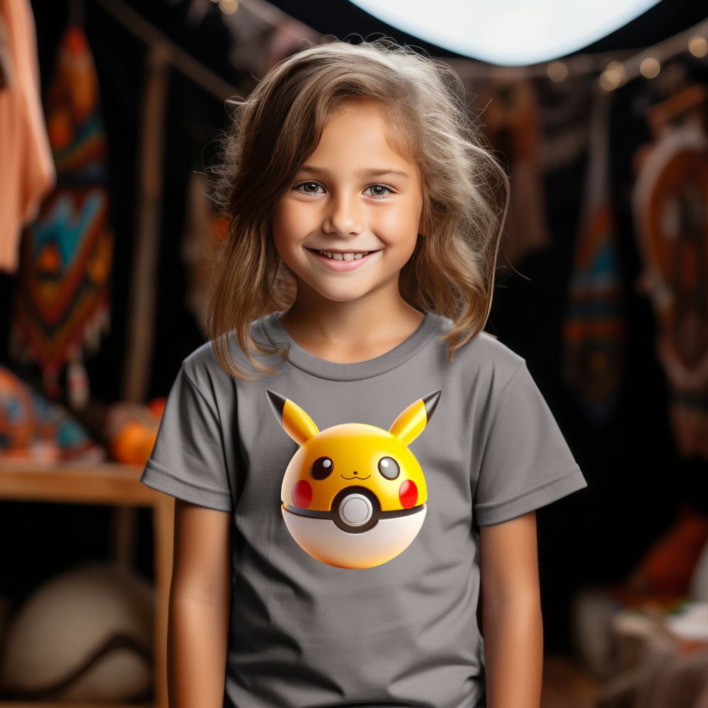 Camiseta Infanto Juvenil Personagens Anime Pokémon Games