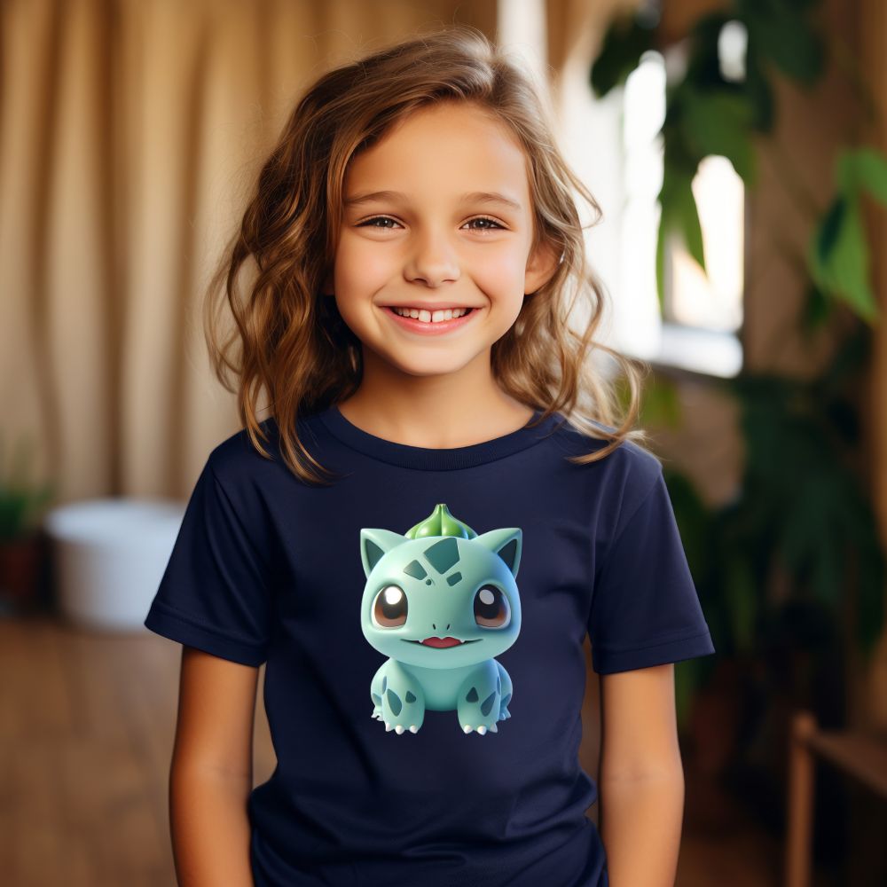 Camiseta Infanto Juvenil Personagens Pikachu Pokémon Clássico 07