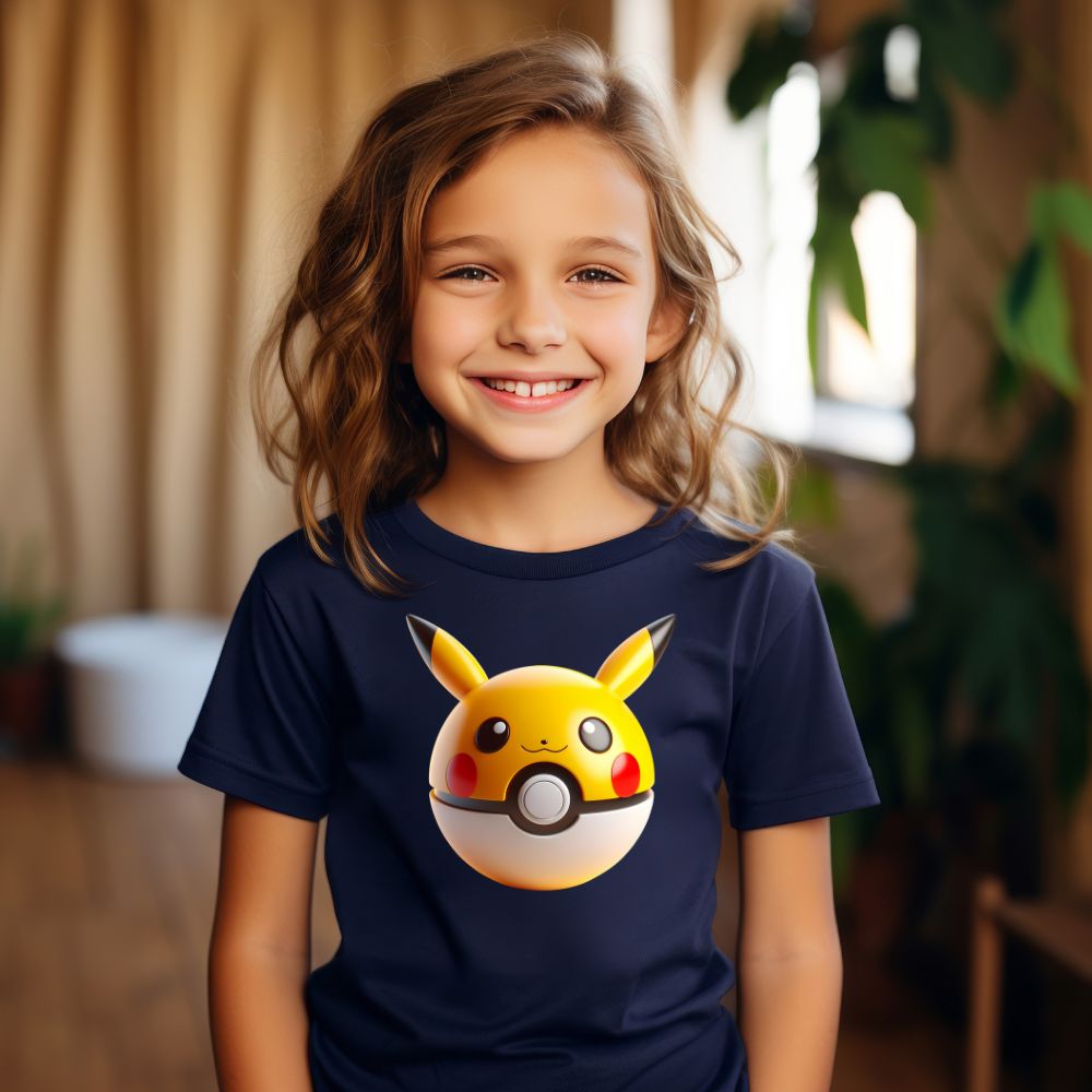 Camiseta Infanto Juvenil Personagens Anime Pokémon Games