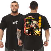 Camiseta Oversized Boku No Hero Anime Geek Blusão Largo P ao G2 100% Algodão