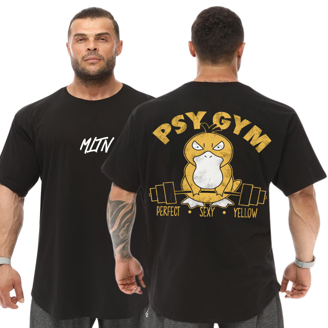 Camiseta Oversized Algodão Malha Premium Pokemon Psy Musculação Blusão Malha Grossa
