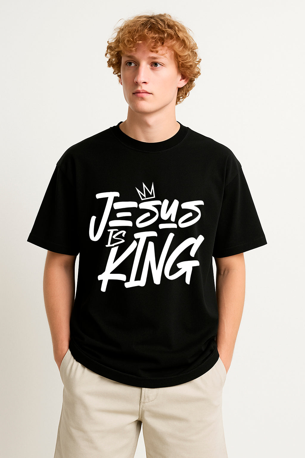 Oversized Jesus Is King