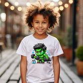 Camiseta Infanto Juvenil Personagens Heróis Hulk Gym
