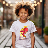 Camiseta Infanto Juvenil Personagens Super Heróis Flash