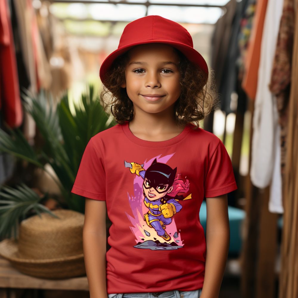 Camiseta Infanto Juvenil Personagens Mulher Gato