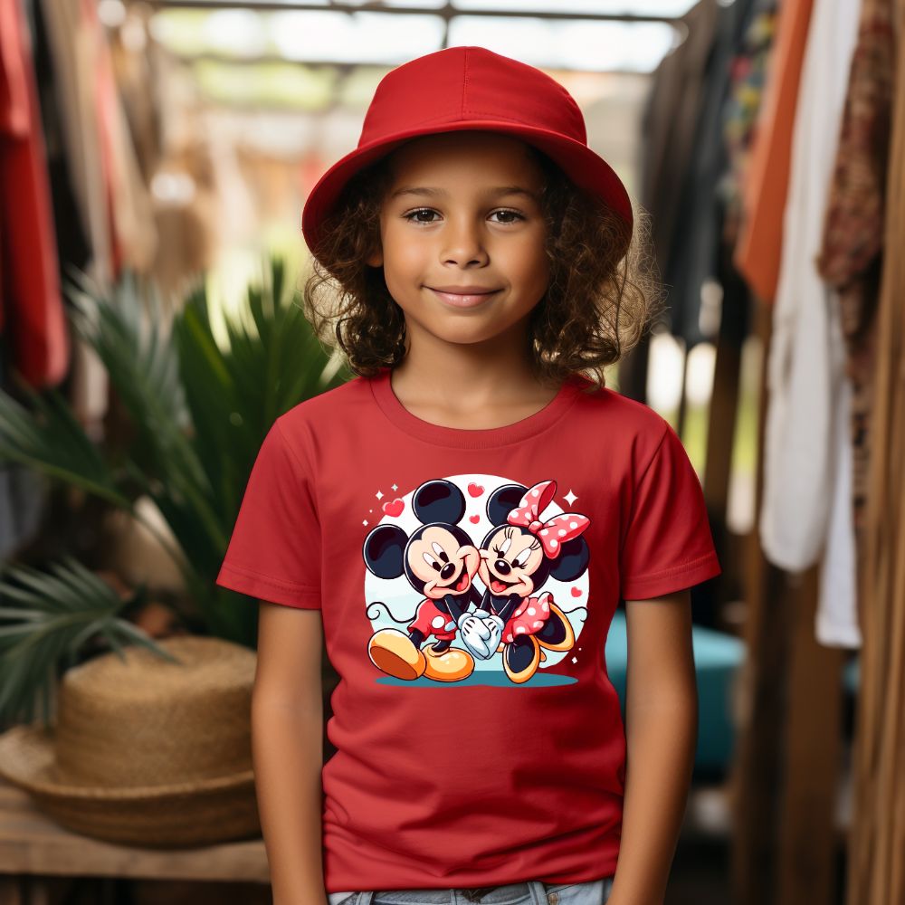 Camiseta Infanto Juvenil Personagens Minnie 04