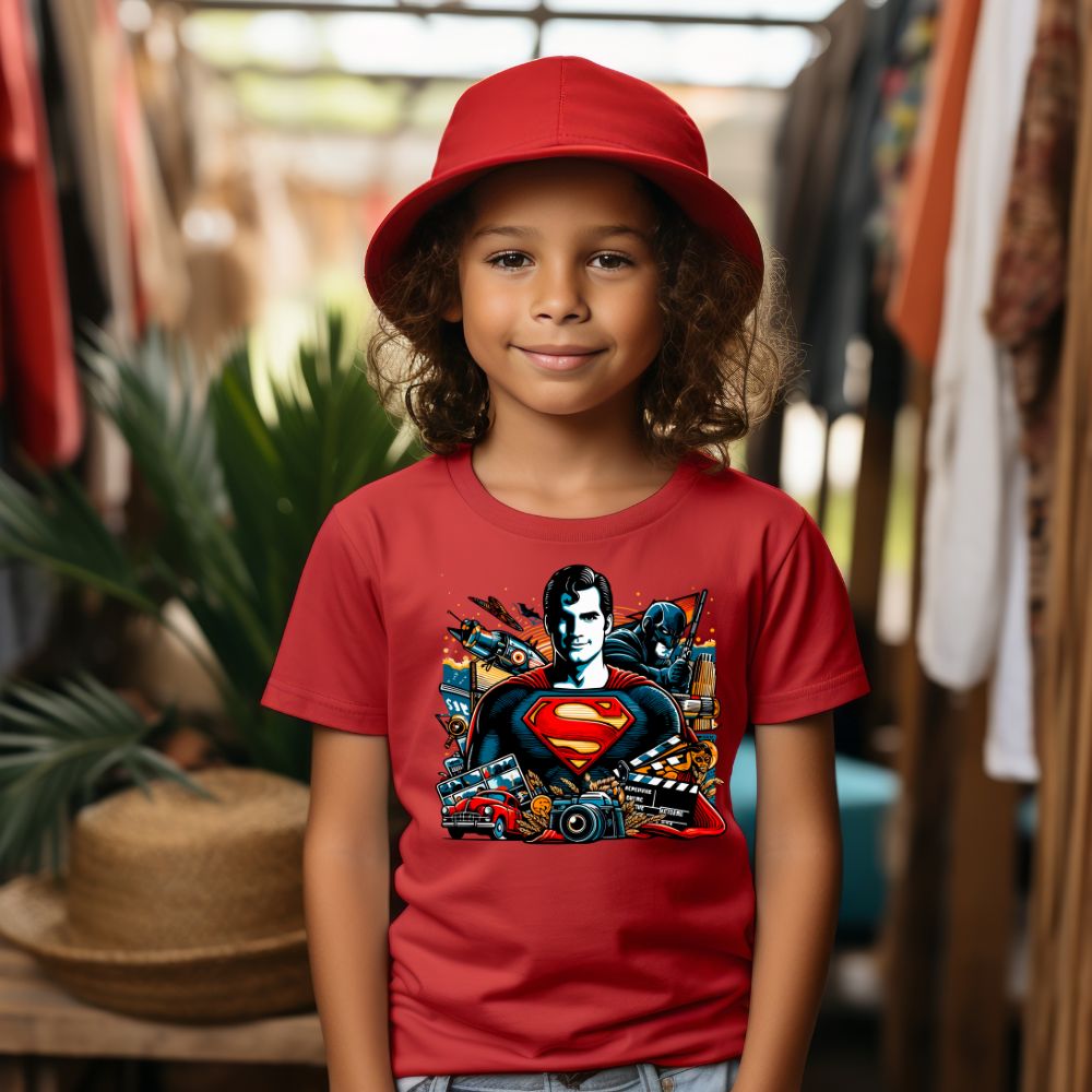 Camiseta Infanto Juvenil Personagens Superman Super Homem