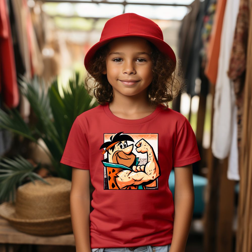 Camiseta Infanto Juvenil Personagens Camisa Infantil The Flintstones