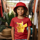 Camiseta Infanto Juvenil Personagens Pikachu Pokémon Clássico 03