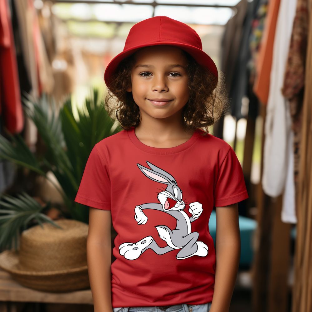 Camiseta Infanto Juvenil Personagens Camisa Infantil Pernalonga