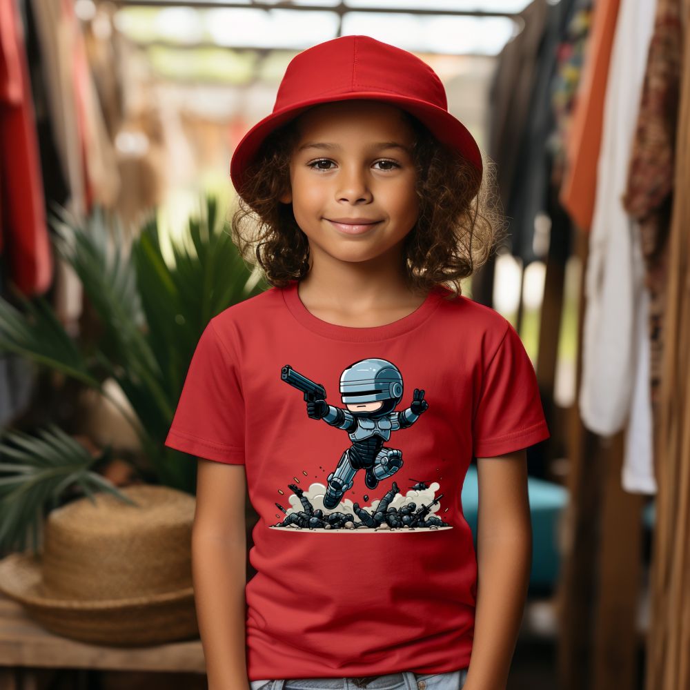 Camiseta Infanto Juvenil Personagens Robocop