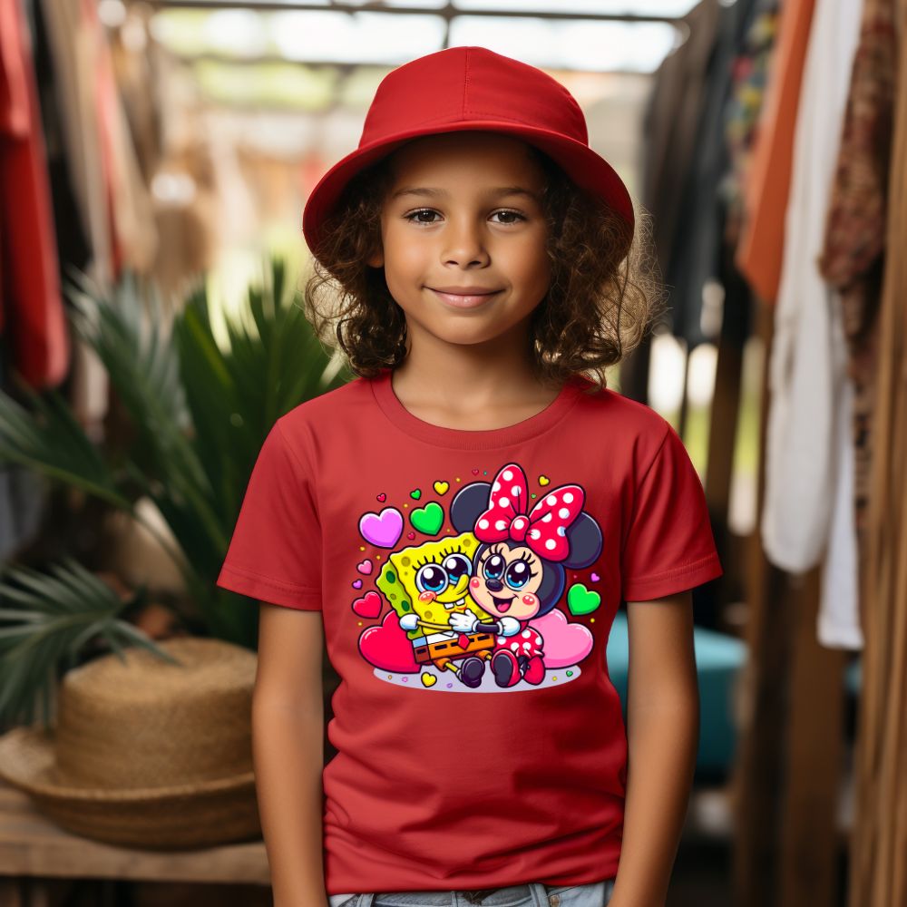 Camiseta Infanto Juvenil Personagens Minnie 06