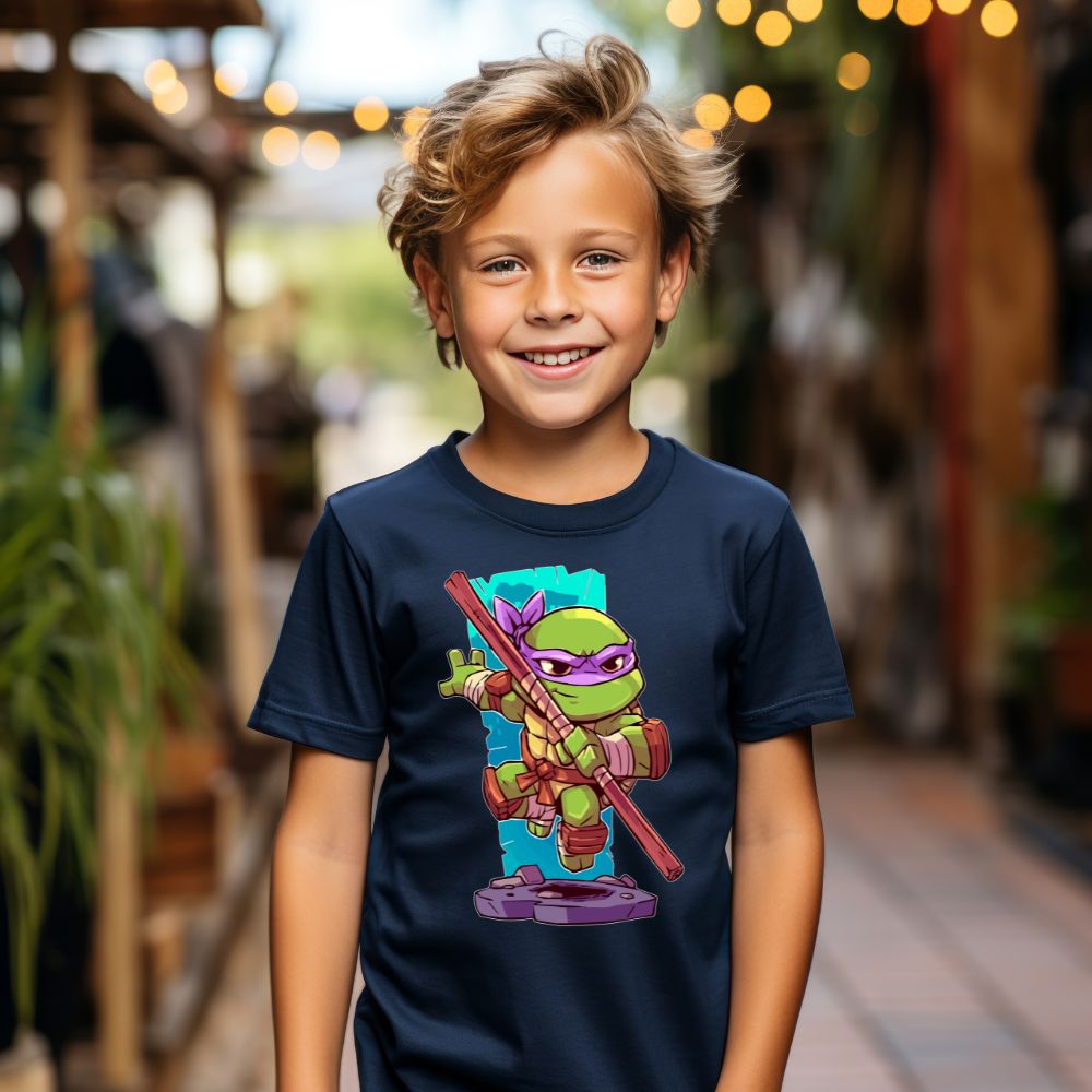 Camiseta Infanto Juvenil Personagens As Tartarugas Ninjas