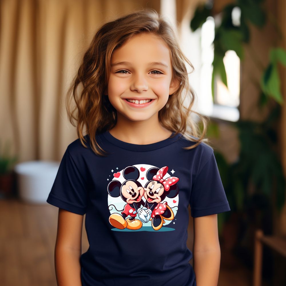 Camiseta Infanto Juvenil Personagens Minnie 04