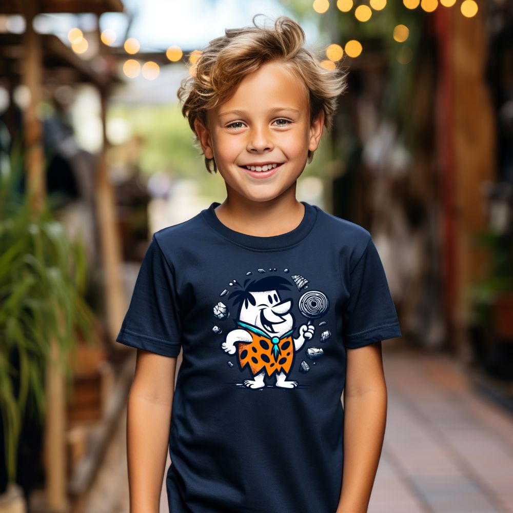 Camiseta Infanto Juvenil Personagens Desenho The Flintstones