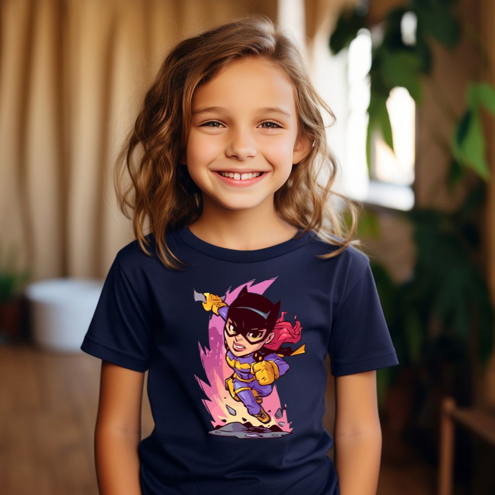 Camiseta Infanto Juvenil Personagens Mulher Gato