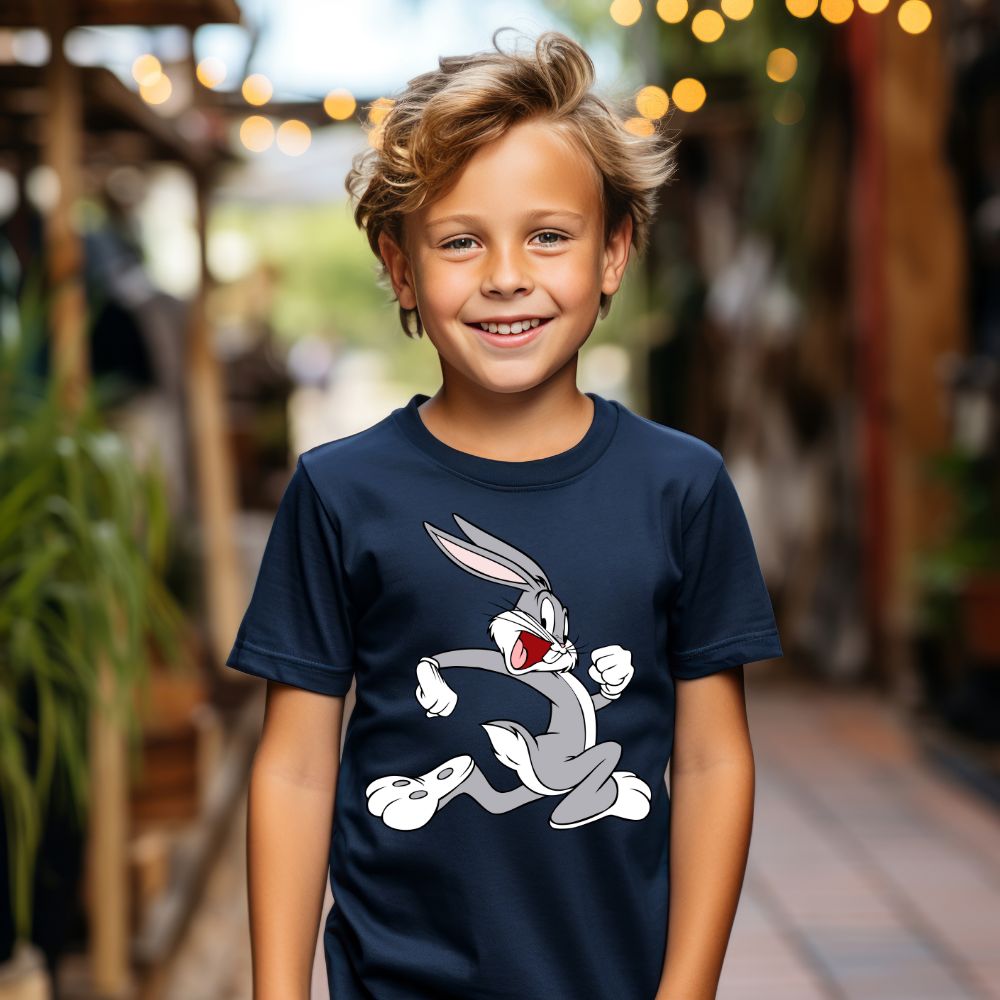 Camiseta Infanto Juvenil Personagens Camisa Infantil Pernalonga