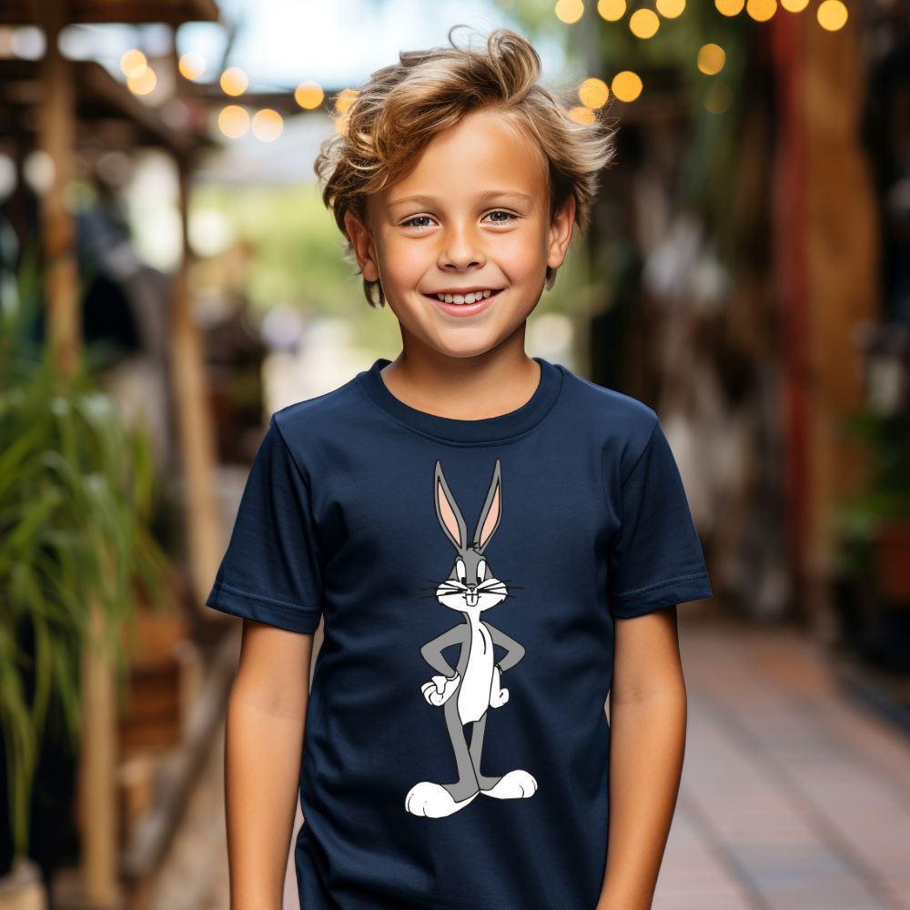 Camiseta Infanto Juvenil Personagens Pernalonga