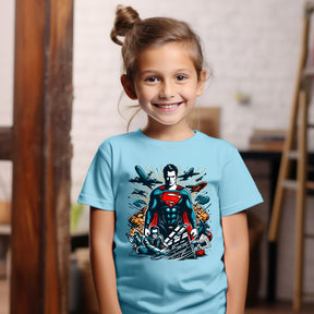 Camiseta Infanto Juvenil Personagens Super Homem Herói