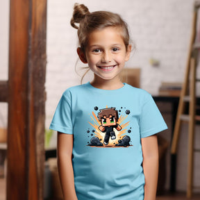 Camiseta Infanto Juvenil Personagens Jogos Games Minecraft
