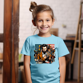 Camiseta Infanto Juvenil Personagens Wolverine X men Heróis