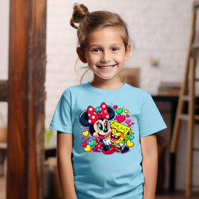 Camiseta Infanto Juvenil Personagens Minnie 05