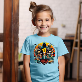 Camiseta Infanto Juvenil Personagens Stranger Things 02