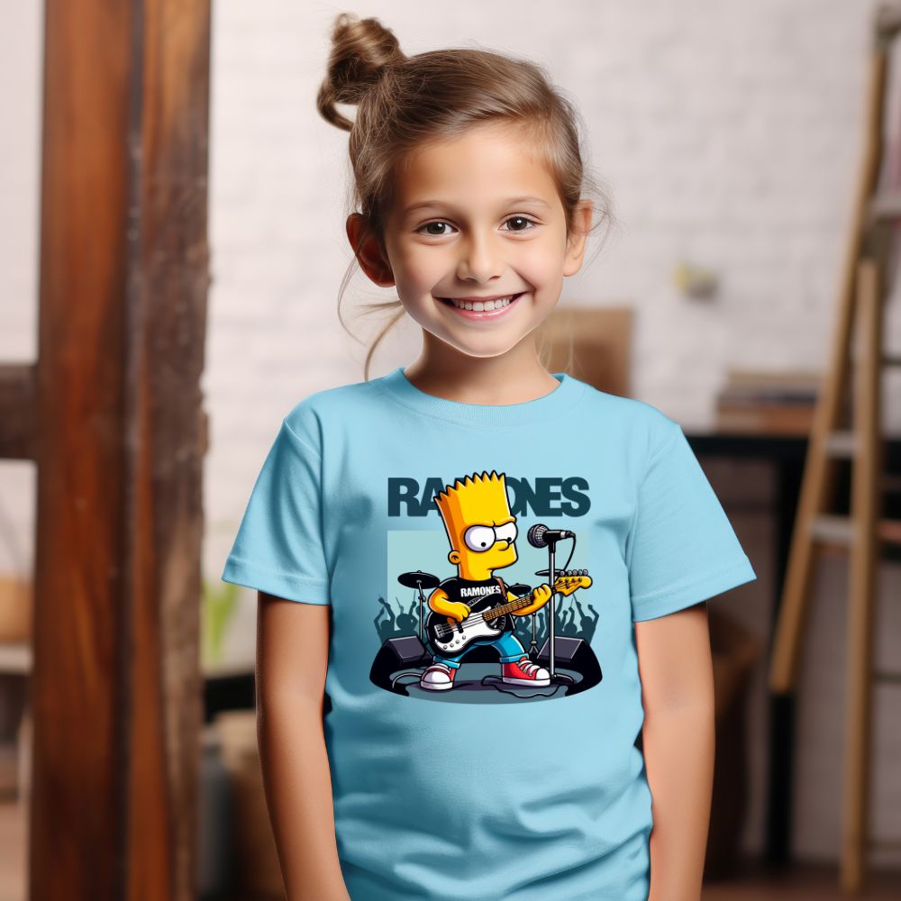 Camiseta Infanto Juvenil Personagens Bart Simpsons 02