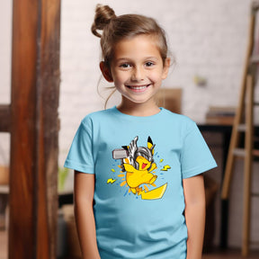 Camiseta Infanto Juvenil Personagens Pikachu Super Heróis 04