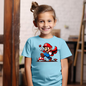 Camiseta Infanto Juvenil Personagens Super Mario World 03