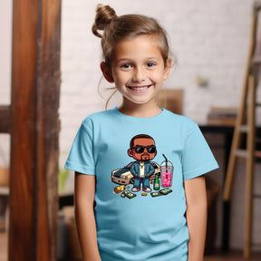 Camiseta Infanto Juvenil Personagens Jogos Games GTA