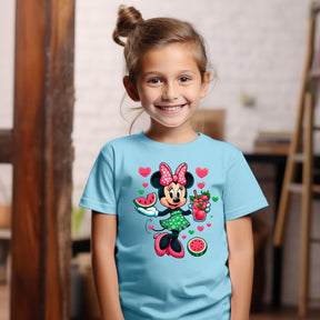 Camiseta Infanto Juvenil Personagens Minnie 08