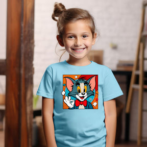 Camiseta Infanto Juvenil Personagens Tom e Jerry 02