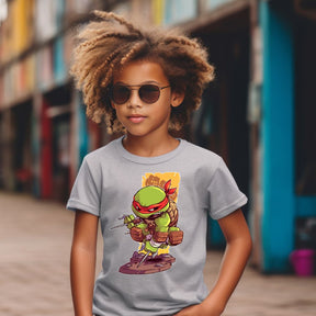 Camiseta Infanto Juvenil Personagens As Tartarugas Ninjas 02
