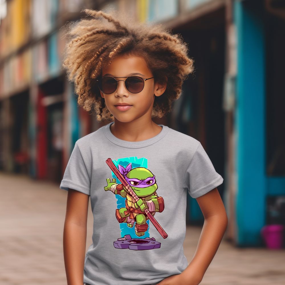 Camiseta Infanto Juvenil Personagens As Tartarugas Ninjas