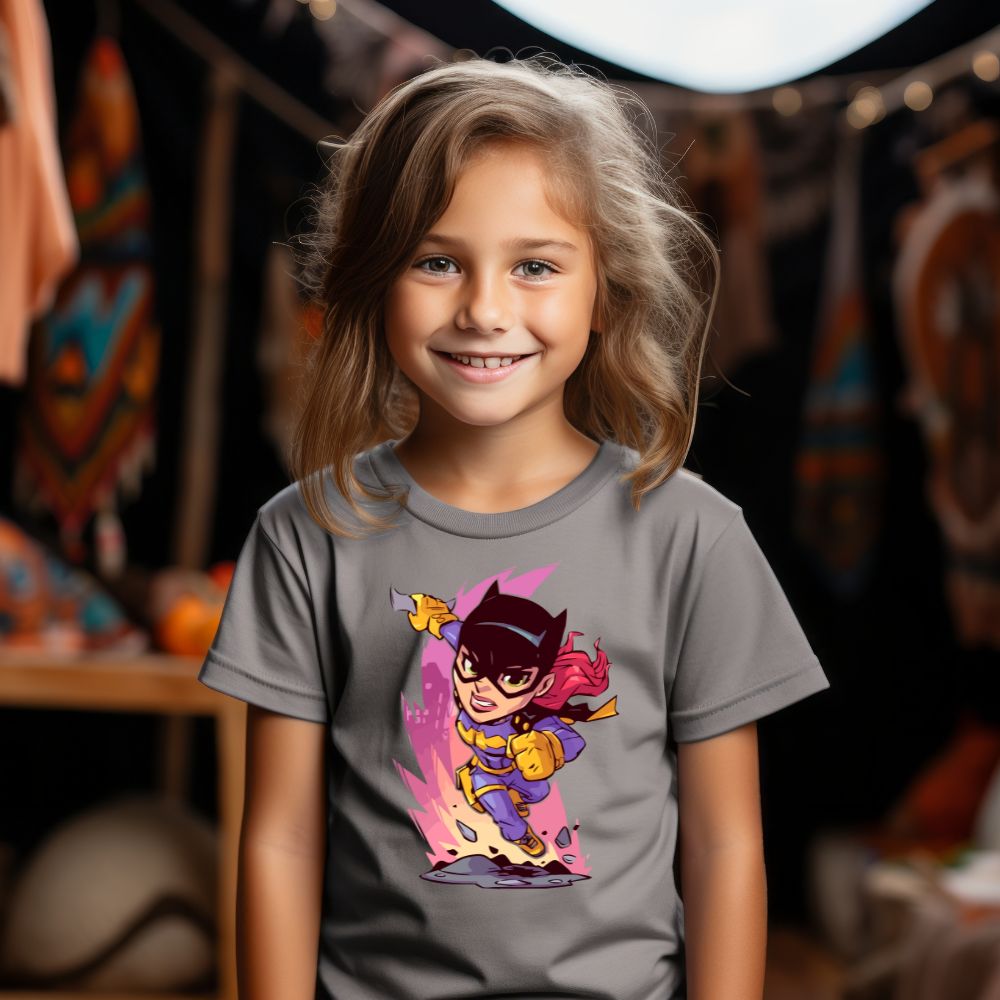Camiseta Infanto Juvenil Personagens Mulher Gato