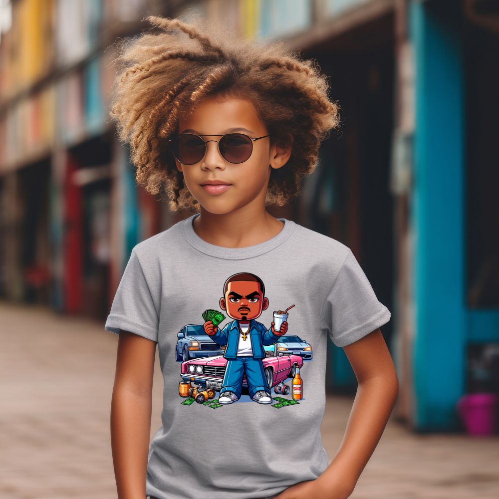 Camiseta Infanto Juvenil Personagens Jogos Games GTA 01