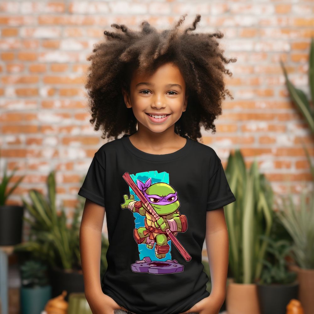 Camiseta Infanto Juvenil Personagens As Tartarugas Ninjas