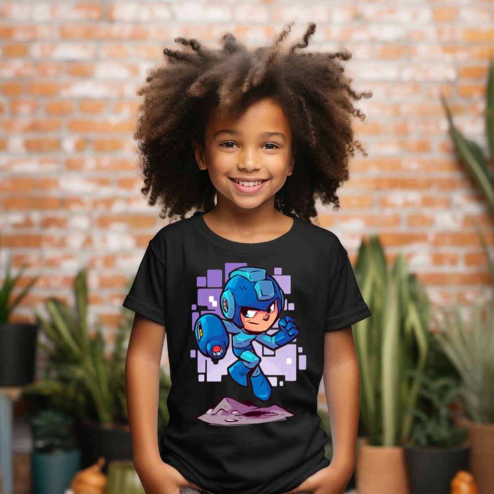 Camiseta Infanto Juvenil Personagens Mega Men Game Series anime