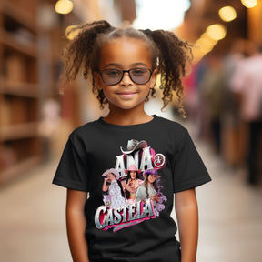 Camiseta Infanto Juvenil Cantora Sertanejo Ana Castela Boiadeira
