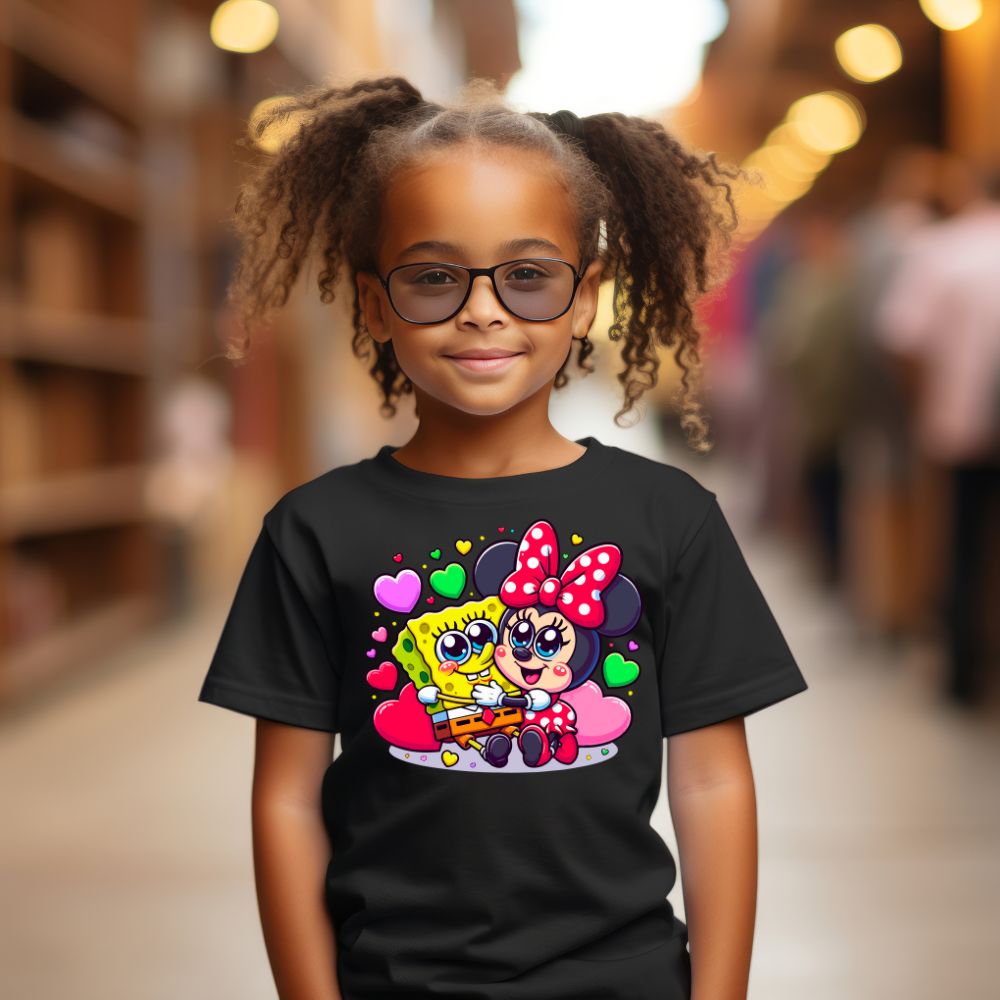Camiseta Infanto Juvenil Personagens Minnie 06