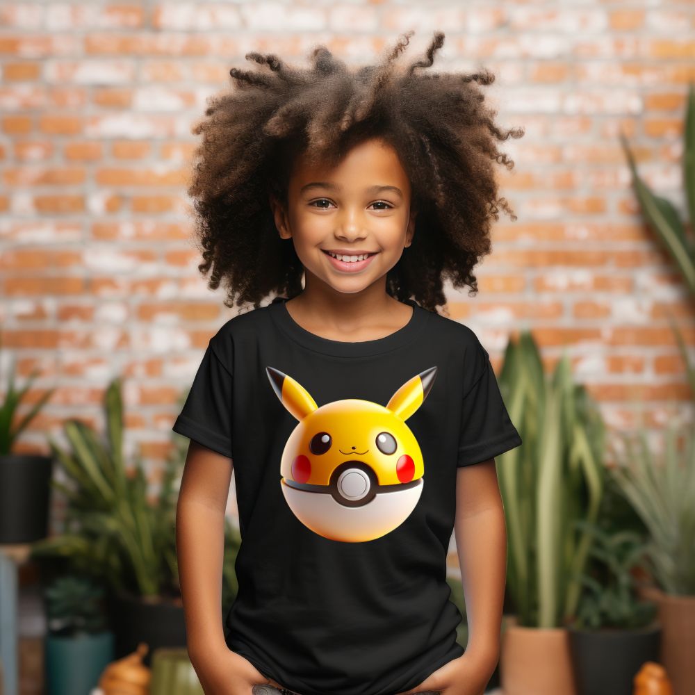 Camiseta Infanto Juvenil Personagens Anime Pokémon Games