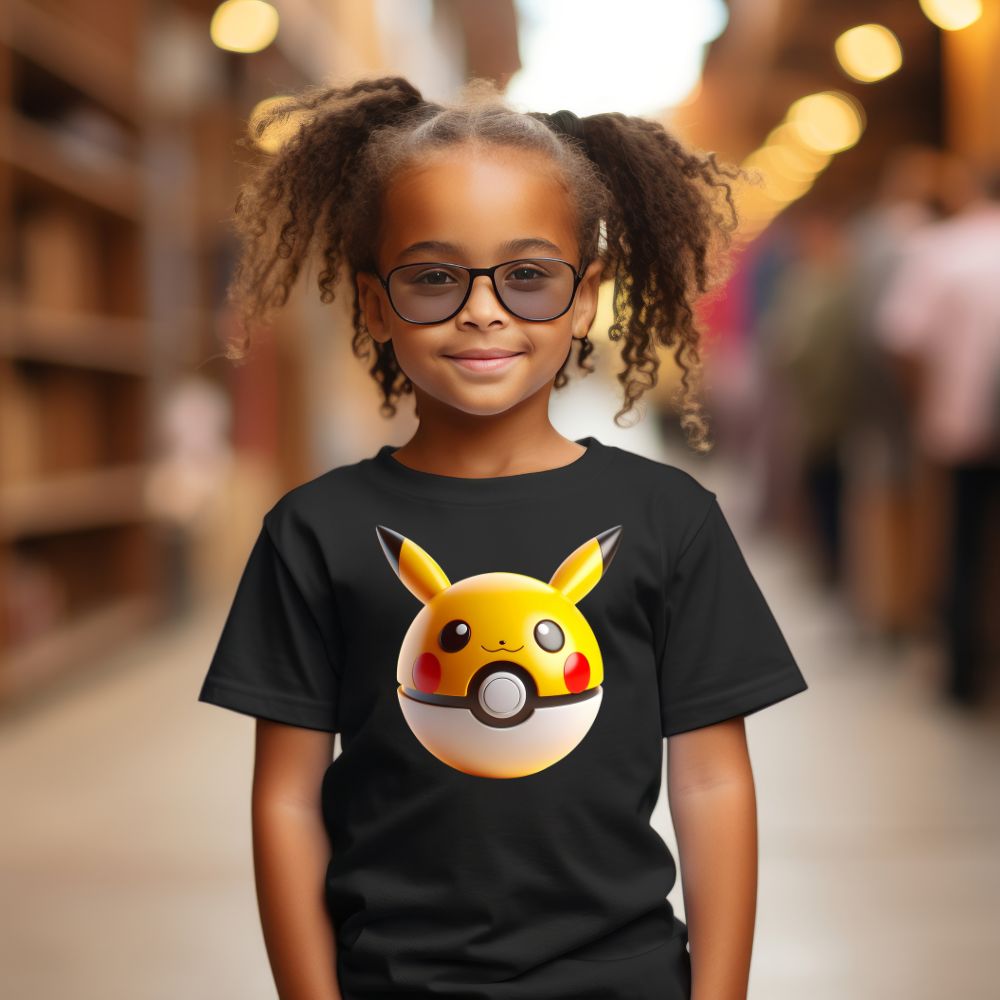 Camiseta Infanto Juvenil Personagens Anime Pokémon Games
