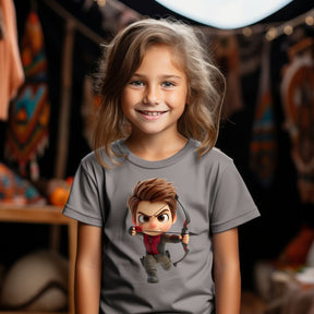 Camiseta Infanto Juvenil Personagens Super Heróis Arqueiro