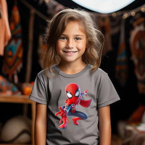 Camiseta Infanto Juvenil Personagens Spider Man Homem Aranha Infantil