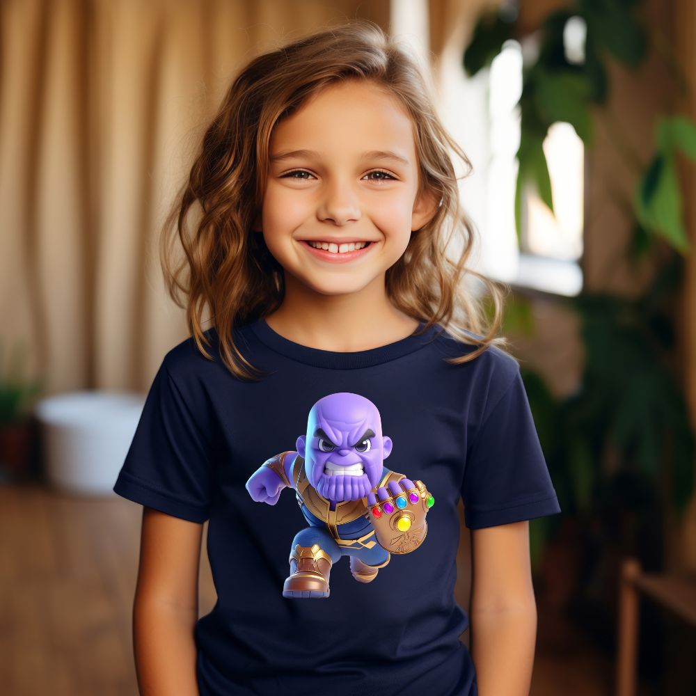 Camiseta Infanto Juvenil Personagens Thanos- 01