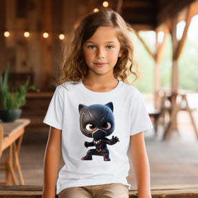 Camiseta Infanto Juvenil Personagens Pantera Negra Wakanda
